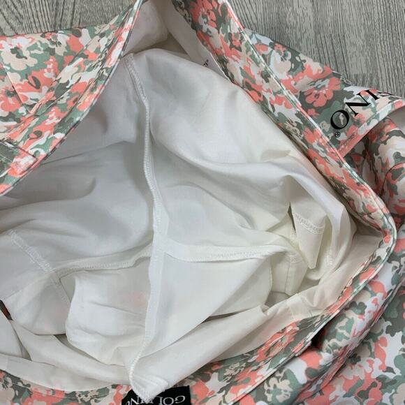 Golfino Skort Womens 6 Ivy Pink Match Play Floral Print Lined Side Zip Golf - Picture 10 of 15